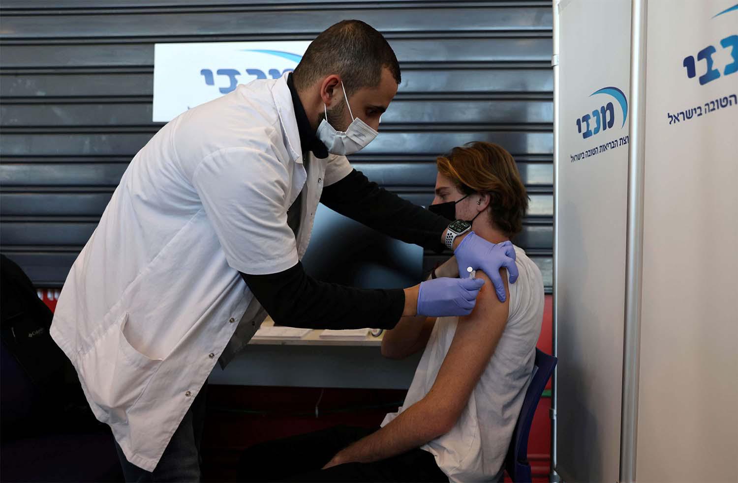 Around 81% of Israeli citizens or residents over 16 have received both doses