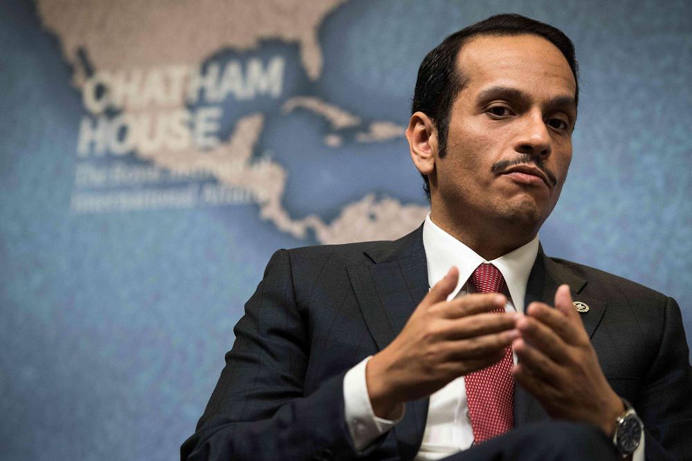 وزير الخارجية القطري الشيخ محمد بن عبدالرحمن آل ثاني