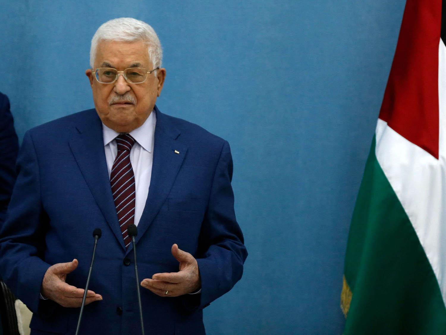 الرئيس الفلسطيني محمود عباس