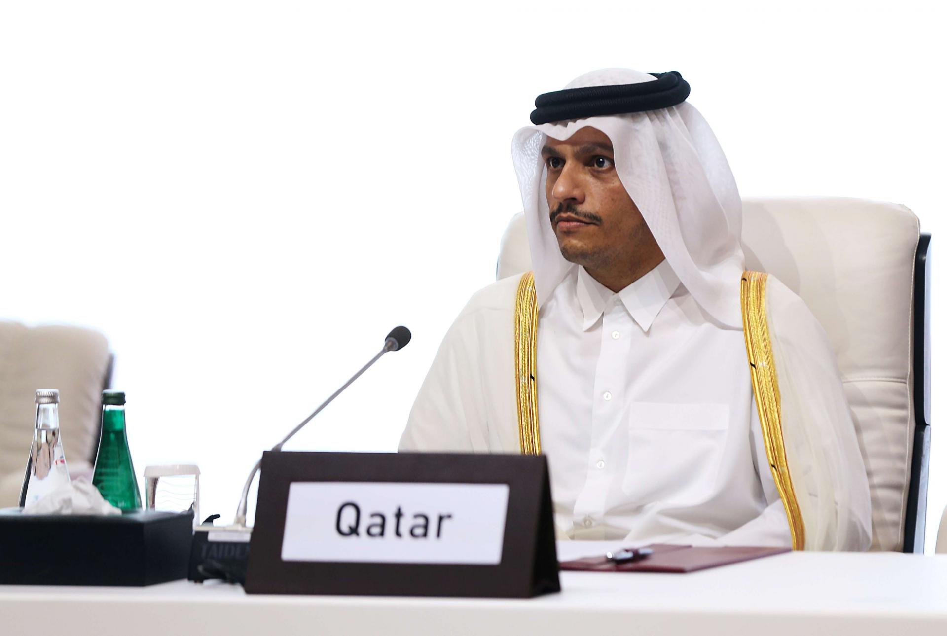 وزير خارجية قطر الشيخ محمد بن عبد الرحمن آل ثاني 