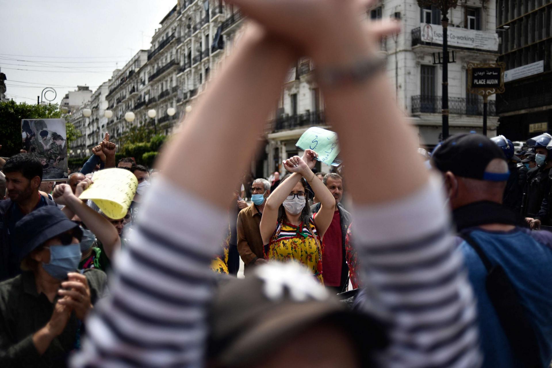 مسيرات الحراك في العاصمة الجزائرية