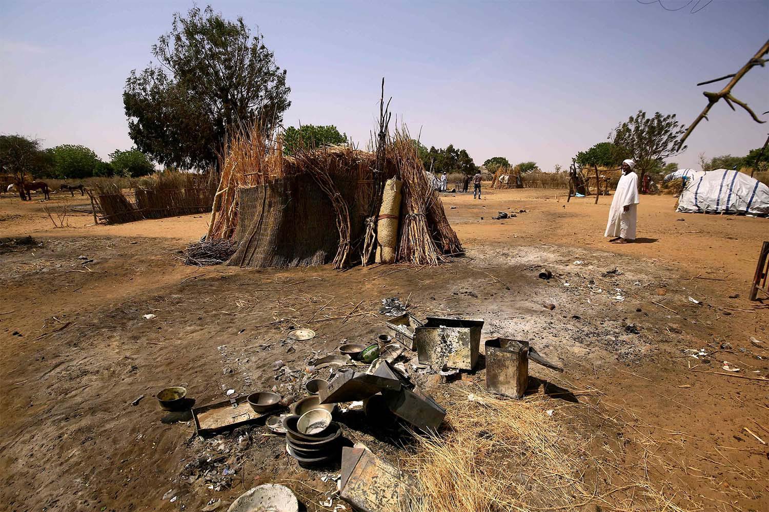 The violence grew out of a land dispute between the two tribes
