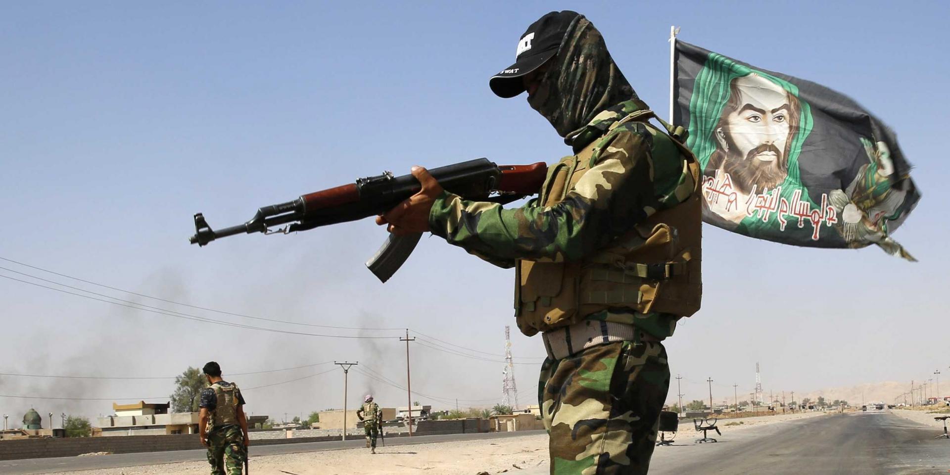 مقاتلون من الحشد الشعبي