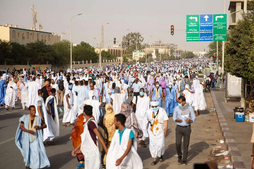 مظاهرات في نواكشوط