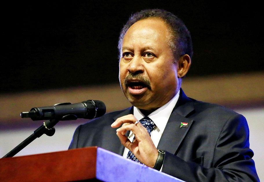 رئيس الوزراء السوداني عبدالله حمدوك