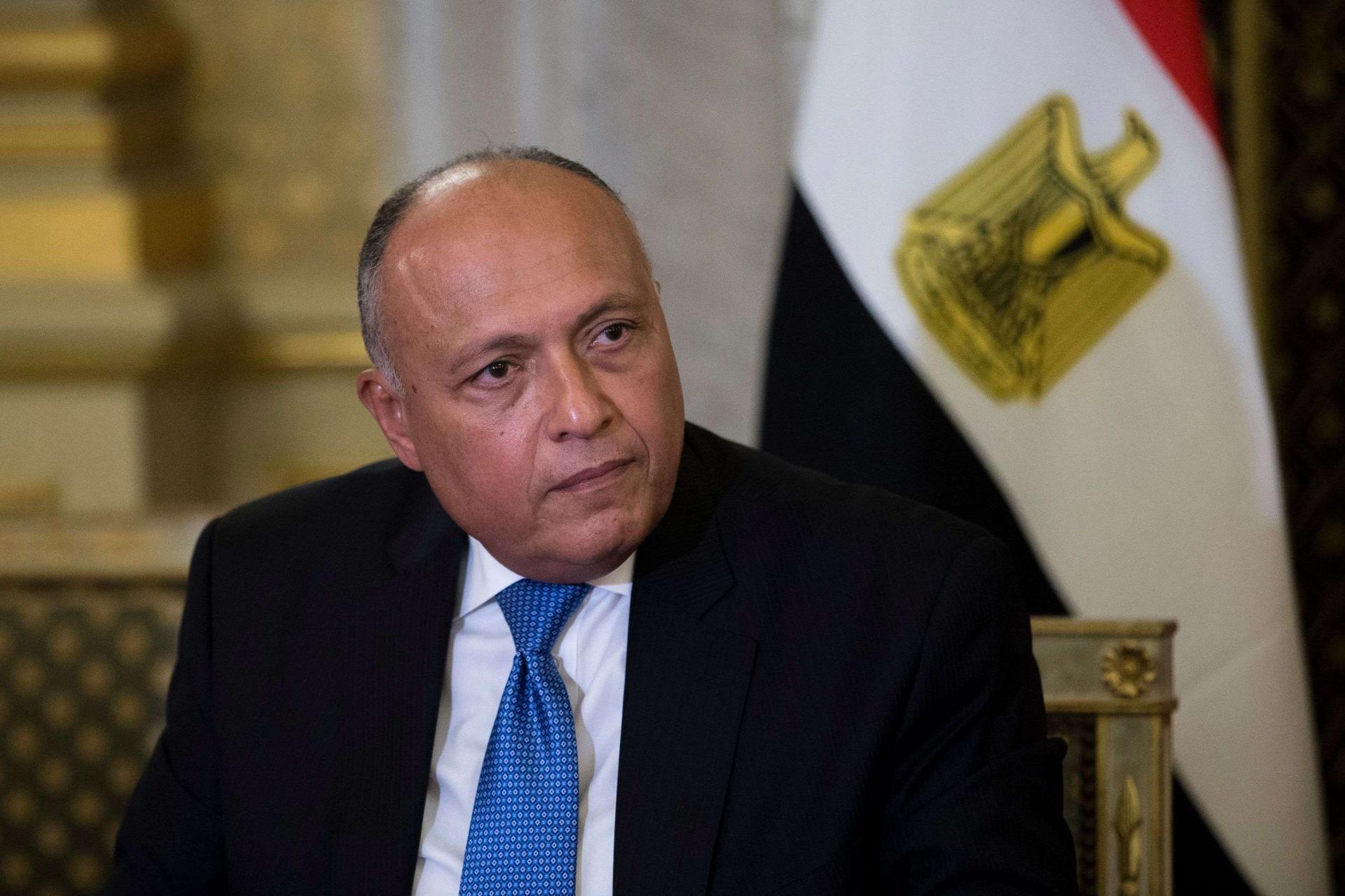 وزير الخارجية المصري سامح شكري