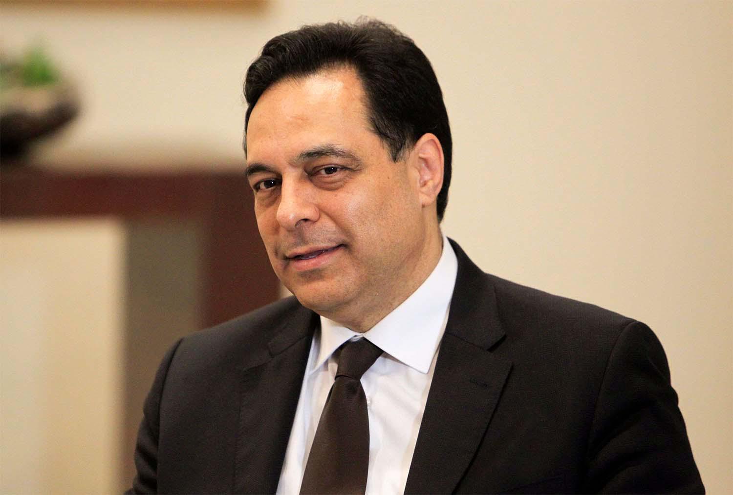 Lebanon's caretaker Prime Minister Hassan Diab
