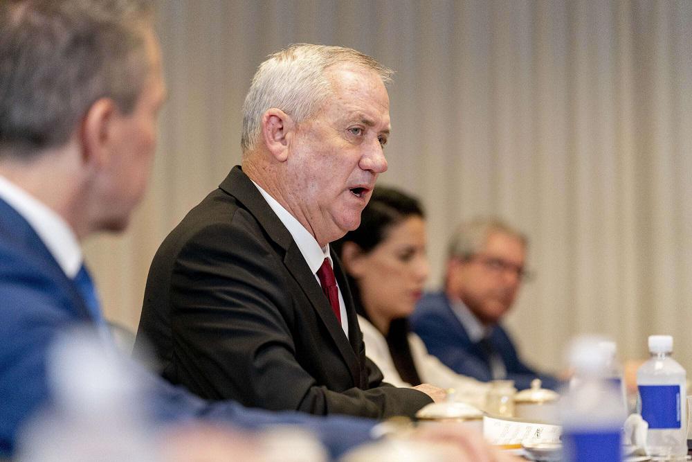 وزير الدفاع الإسرائيلي بيني غانتس