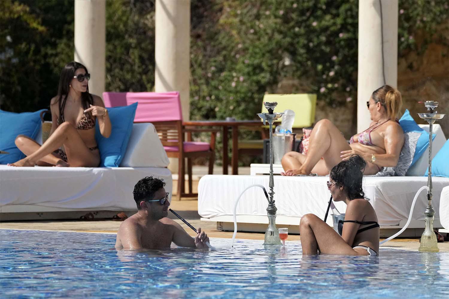 Most hotel reservations are currently from Lebanese expats 