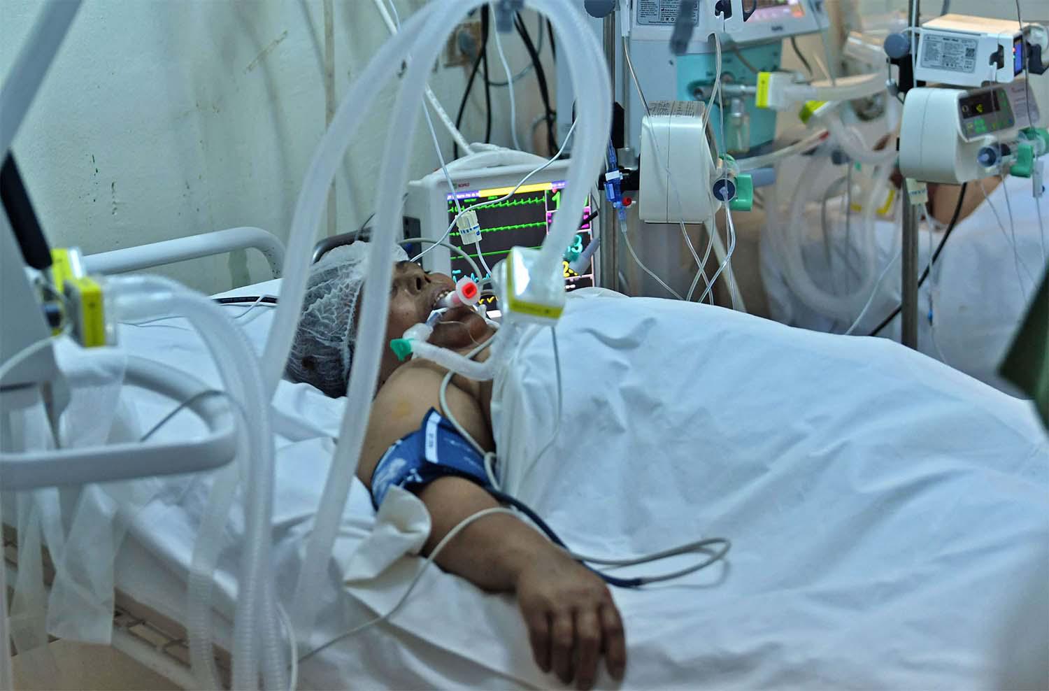 Intensive care wards are almost full
