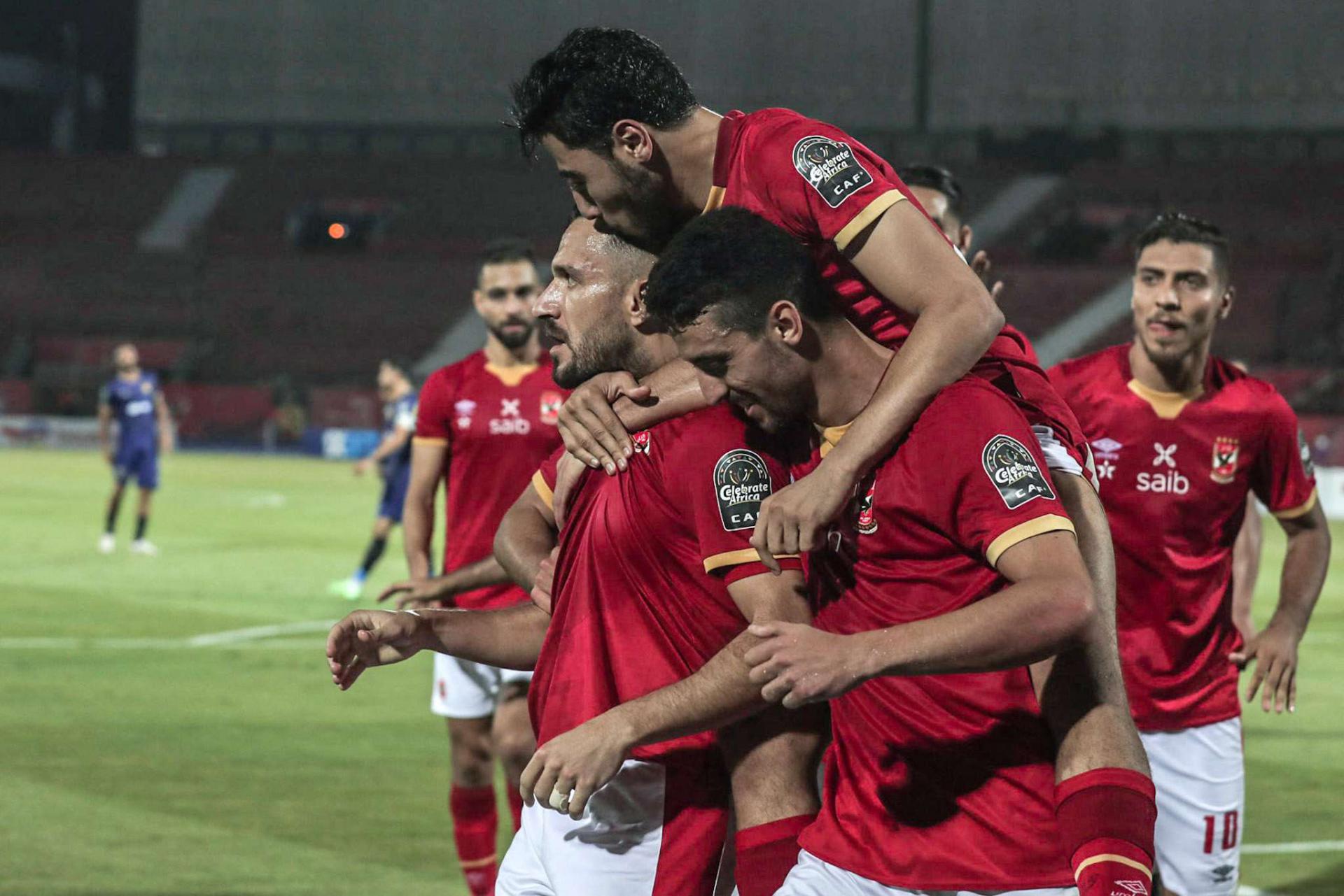 صورة ارشيفية للاهلي من مباراته مع الترجي