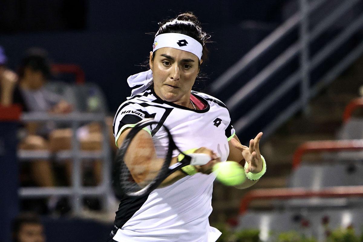  لاعبة التنس التونسية تدفع ثمن بعض الاخطاء في النهاية