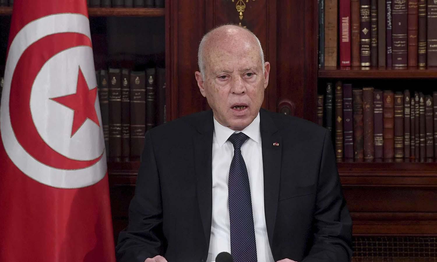Tunisian President Kais Saied 