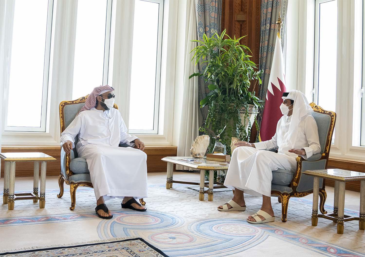 The meeting touched upon bilateral relations and ways to further develop cooperation between the two countries
