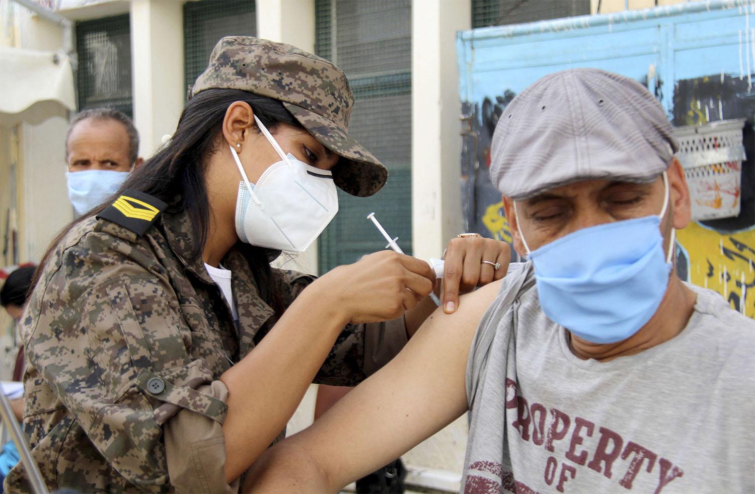 COVID-hit Tunisia received more than 6 million vaccine doses from Western and Arab countries