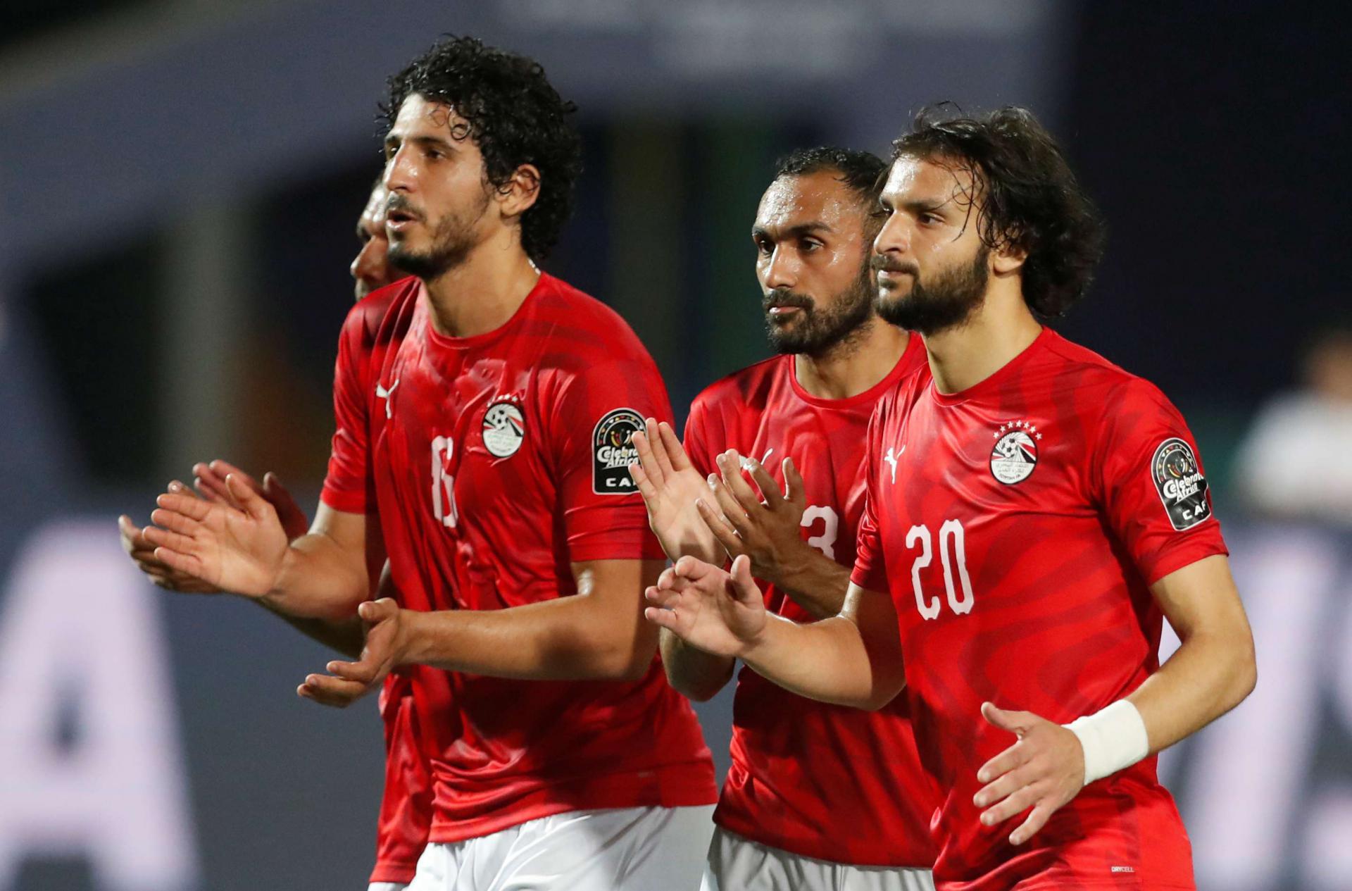  المنتخب المصري يتخطى عقبة ضيفه الانغولي بهدف من ركلة جزاء