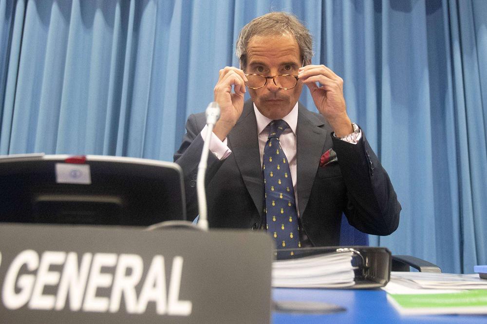 عيون غروسي لا تغفل عن انتهاكات ايران النووية لكن بلا قدرة على كبحها