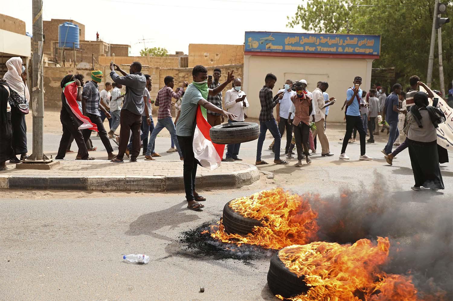 Civilian officials have accused the military of agitating for a takeover of power