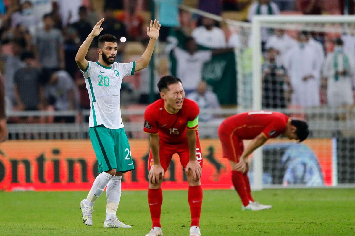 المنتخب 'الاخضر' السعودي يعزز صدارته على حساب الصيني