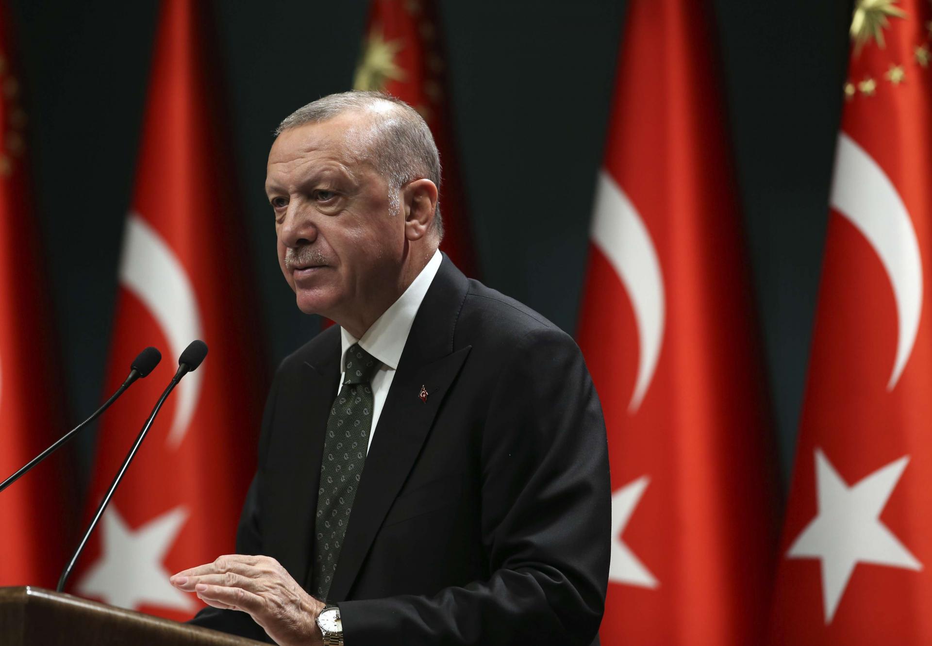 الرئيس التركي رجب طيب اردوغان