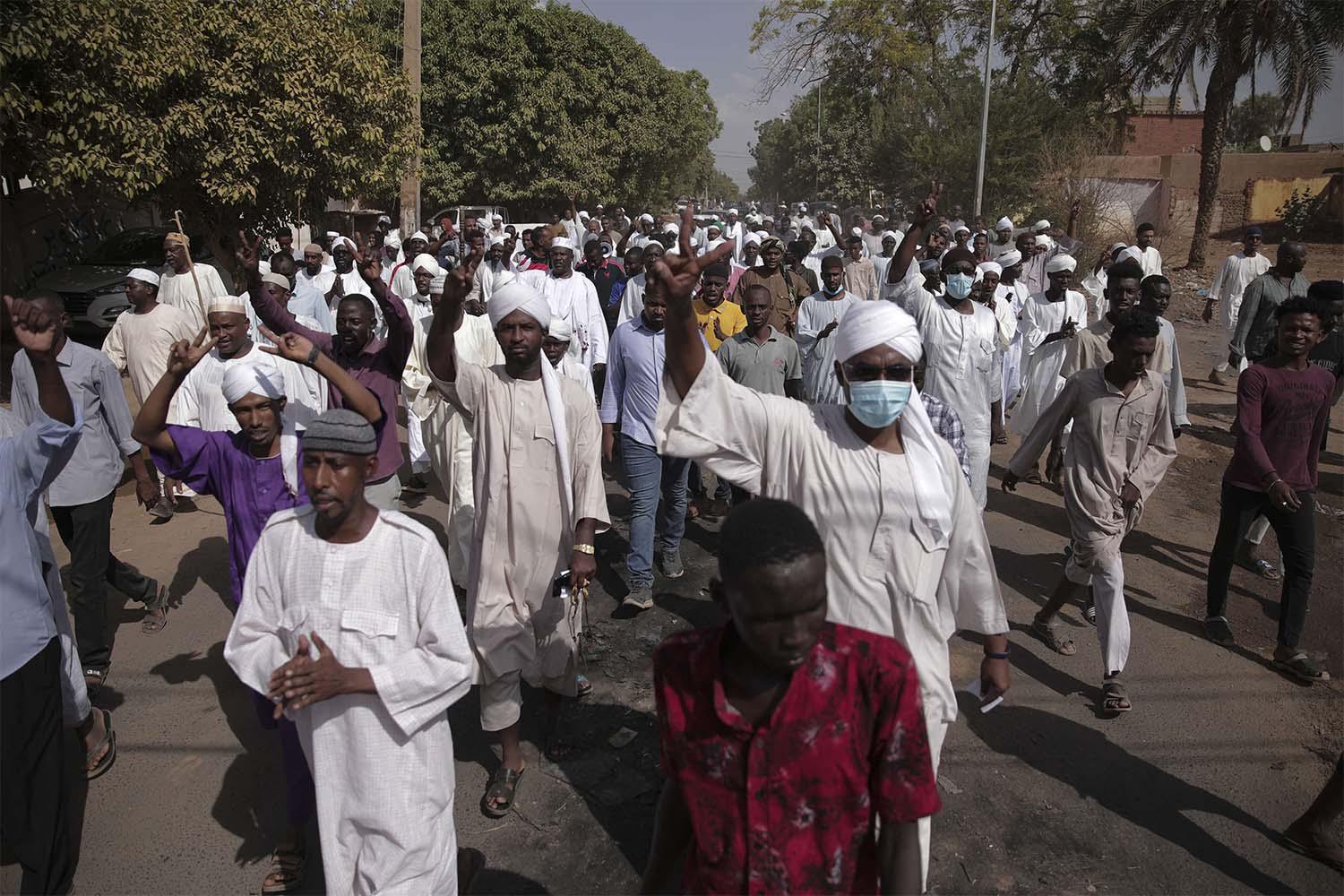 Opponents of a military coup in Sudan have called for nationwide protests on Saturday 