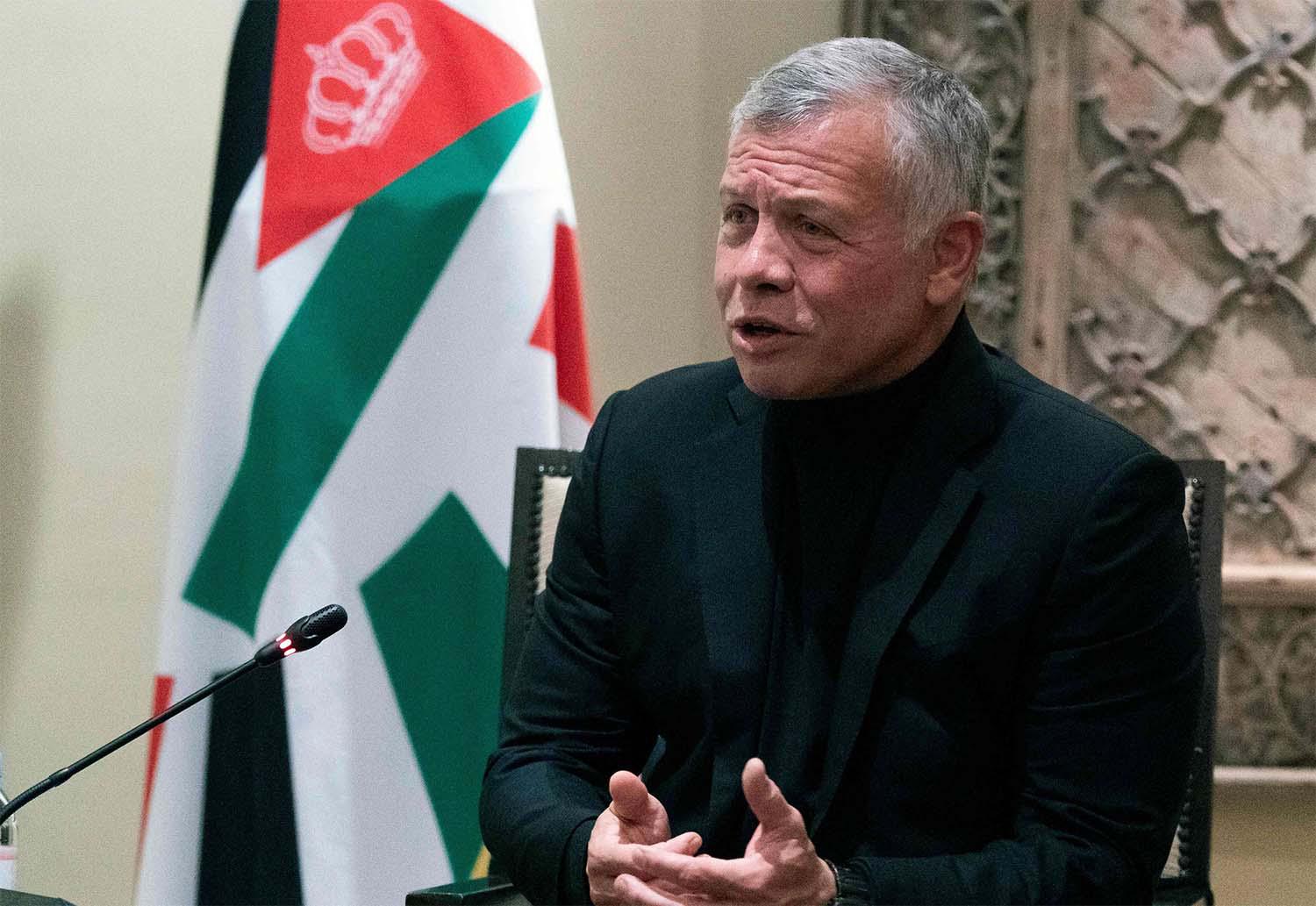 King Abdullah says this is not the first time people target Jordan