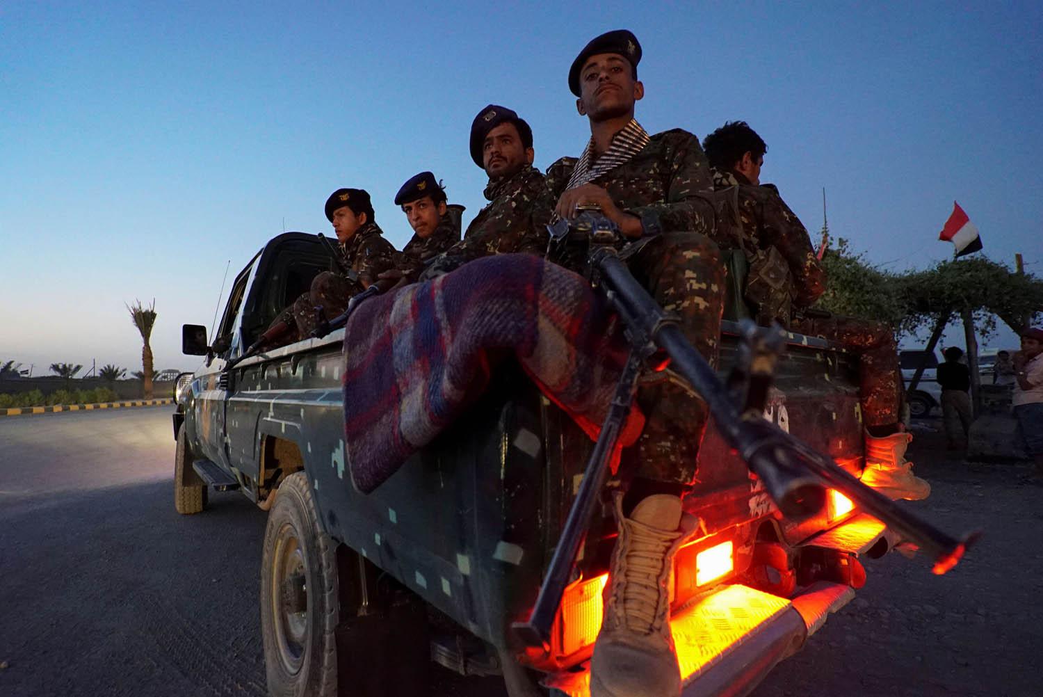 دورية شرطة في مأرب