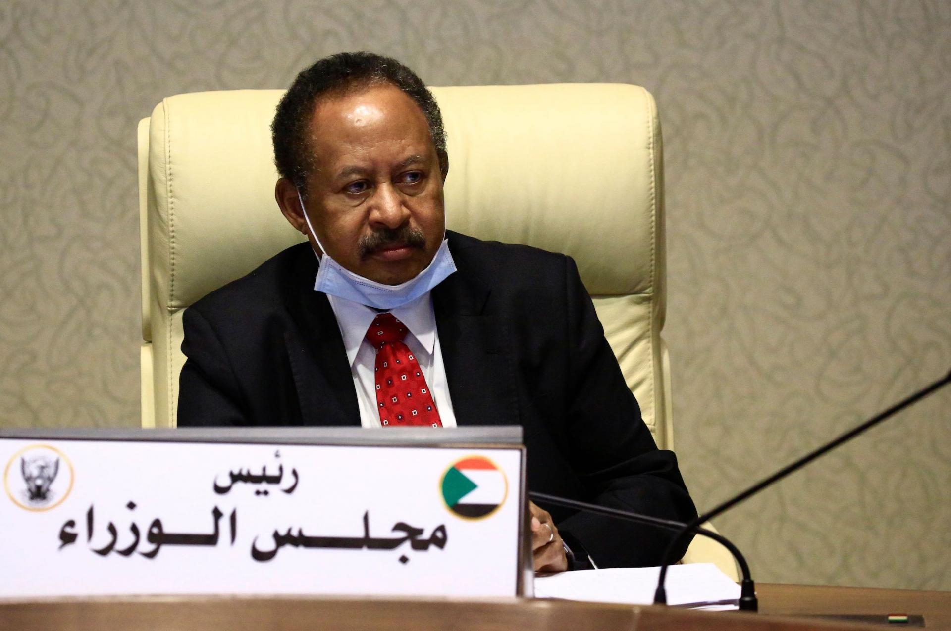 رئيس الوزراء السوداني عبدالله حمدوك