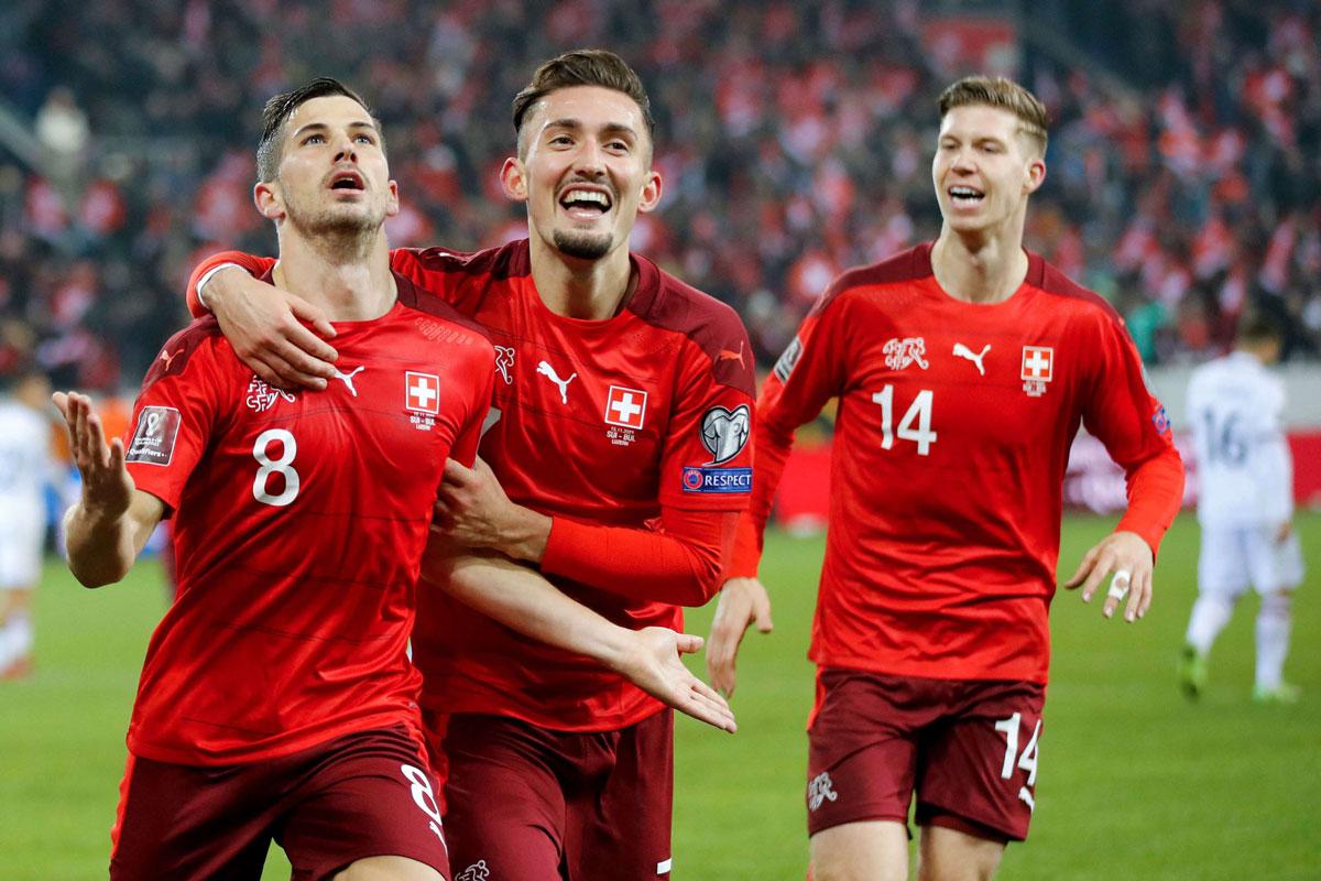 المنتخب السويسري يبدد آمال نظيره الايطالي في التأهل المباشر