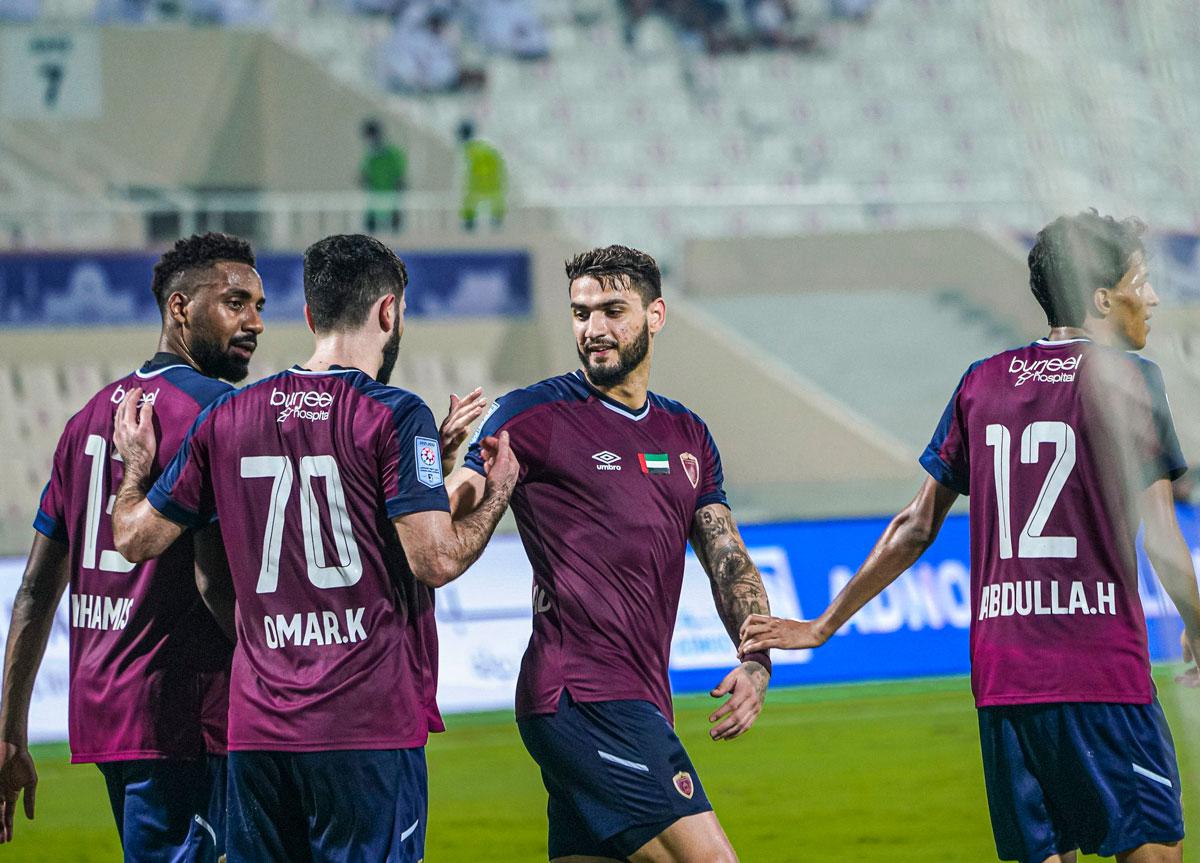  الفوز الثالث تواليا للوحدة