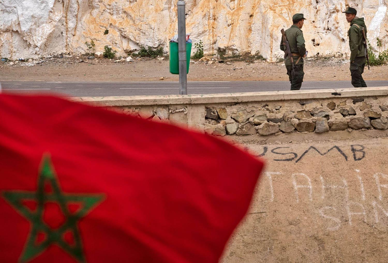 نقطة حدودية بين المغرب والجزائر