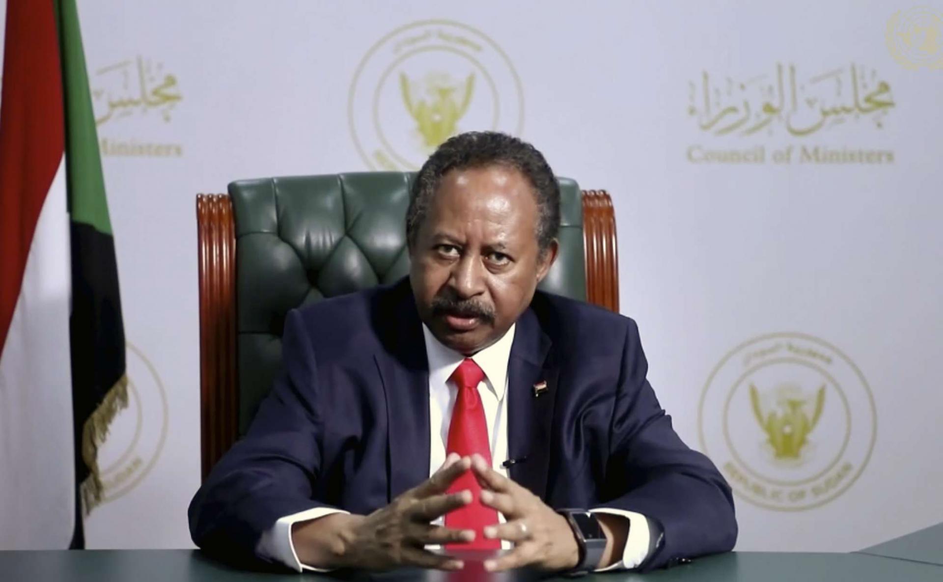 رئيس الحكومة السودانية عبدالله حمدوك