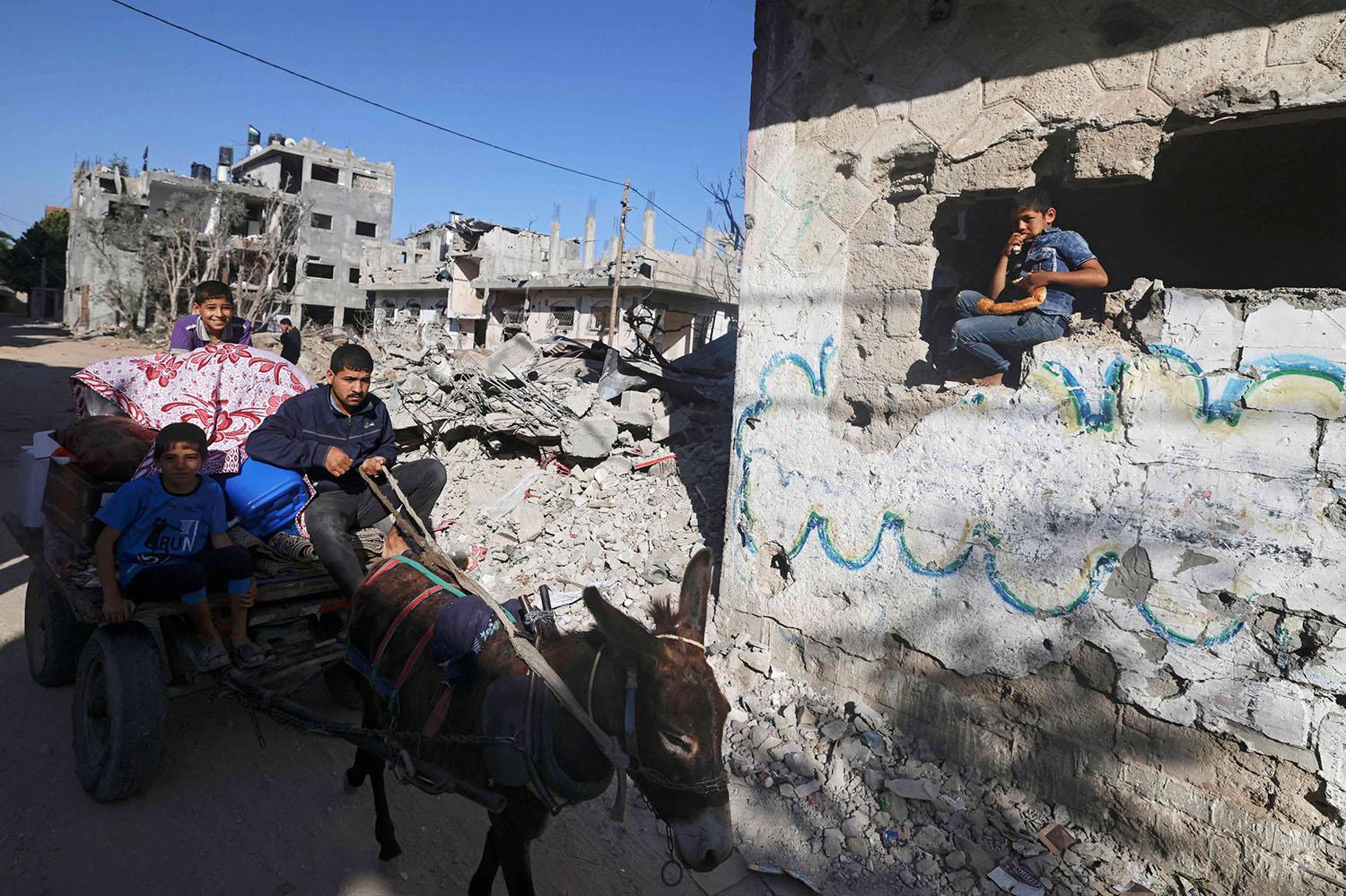 آلاف المنازل تعرضت للدمار في القطاع المحاصر