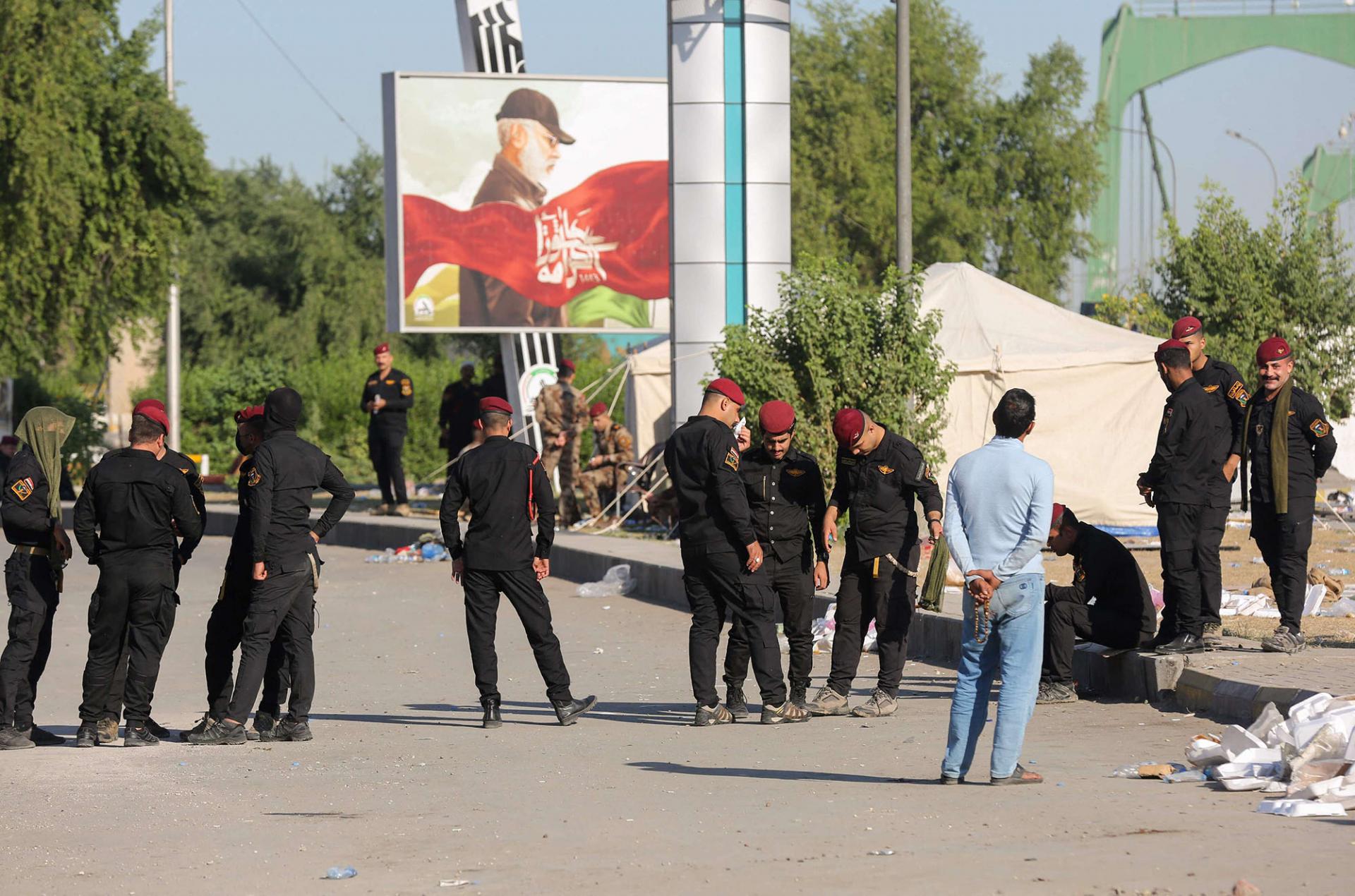 توتر امني شديد يخيم على بغداد