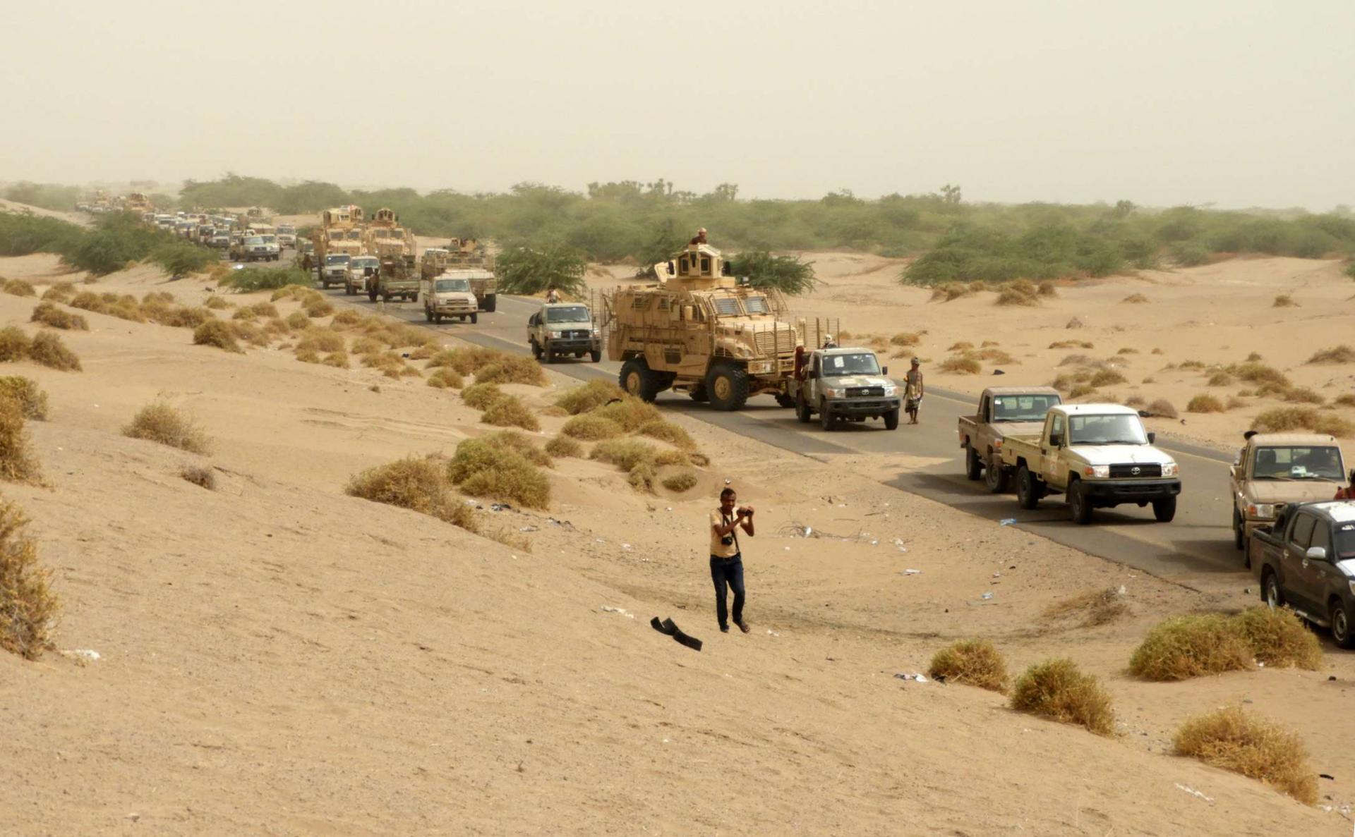 الحكومة اليمنية تنفي معرفتها بالانسحاب من جنوب الحديدة