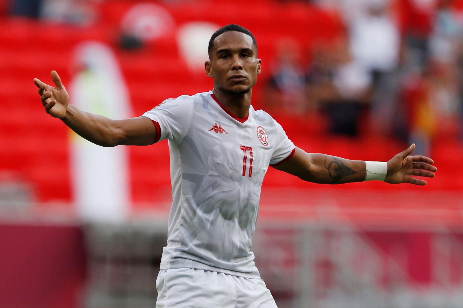 المهاجم التونسي يسجل ثنائية في أول لقاء ويطمح للأفضل في المباريات المقبلة