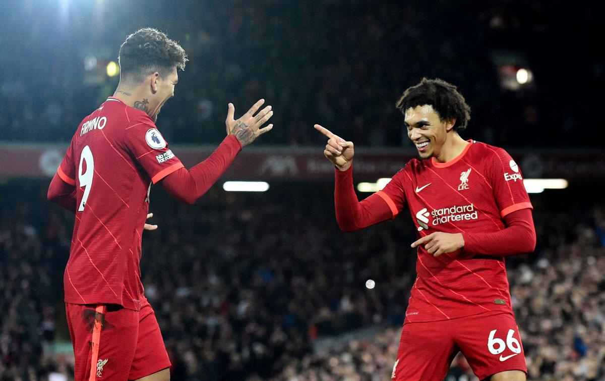 ليفربول في المركز الثاني