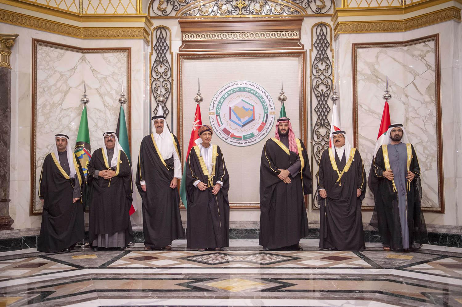 زعماء خليجيون في قمة الرياض الخليجية
