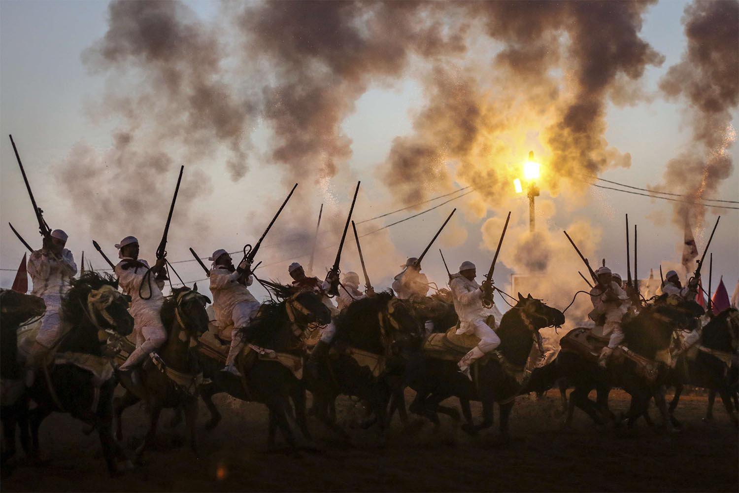 Tbourida constitutes a major component of the practices related to the horse