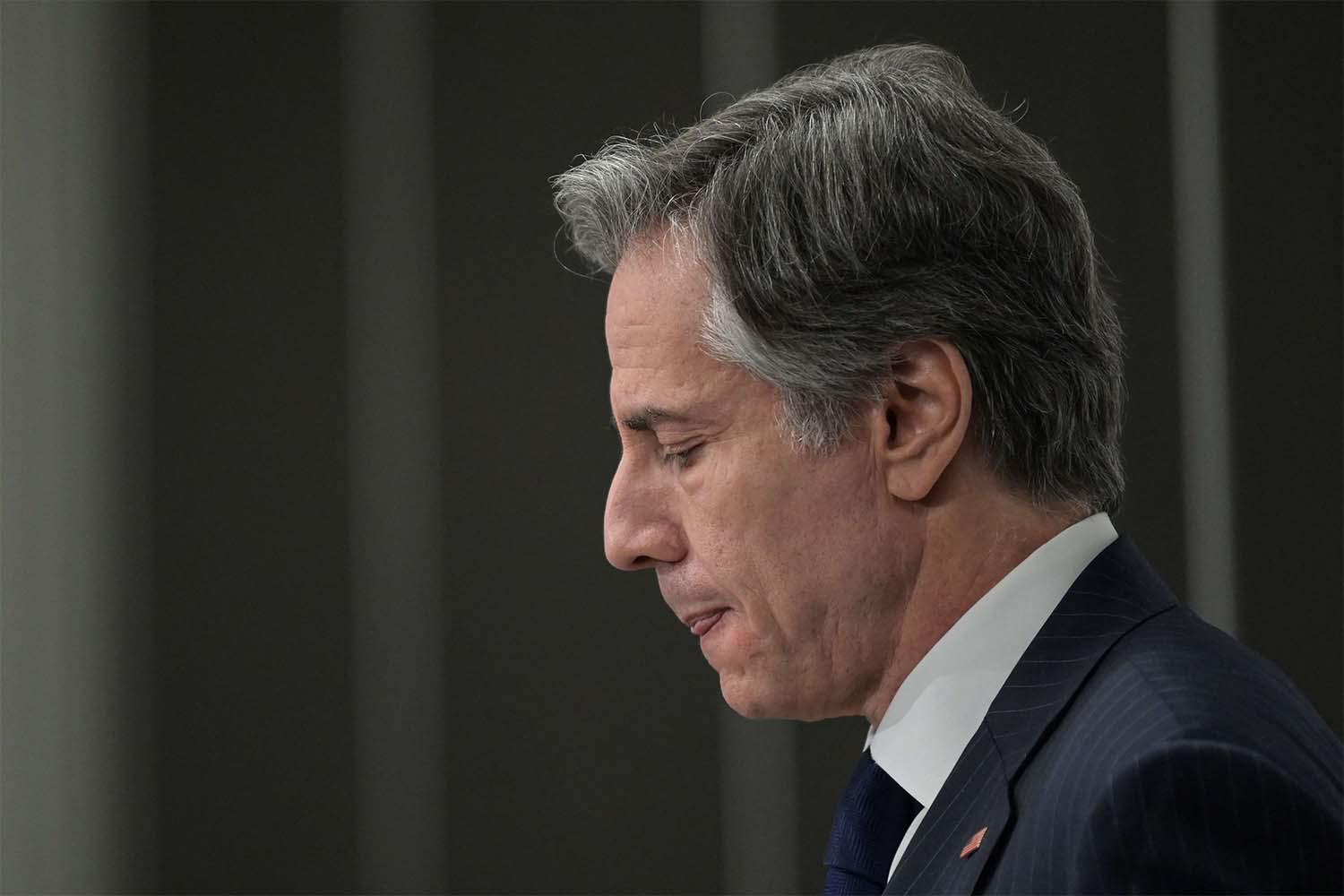 Blinken says not a lot of cause for ... optimism