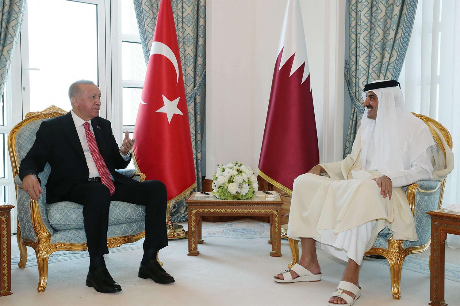 Qatar agreed to extend a currency swap agreement with Turkey
