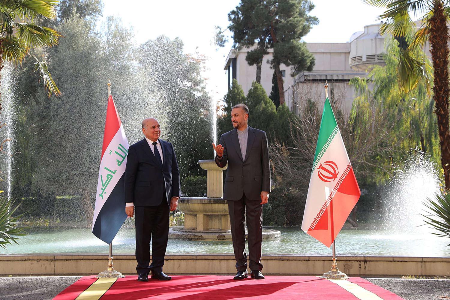 A rare appeal from Iraq just days before world powers are set to resume talks over the tattered nuclear accord in Vienna