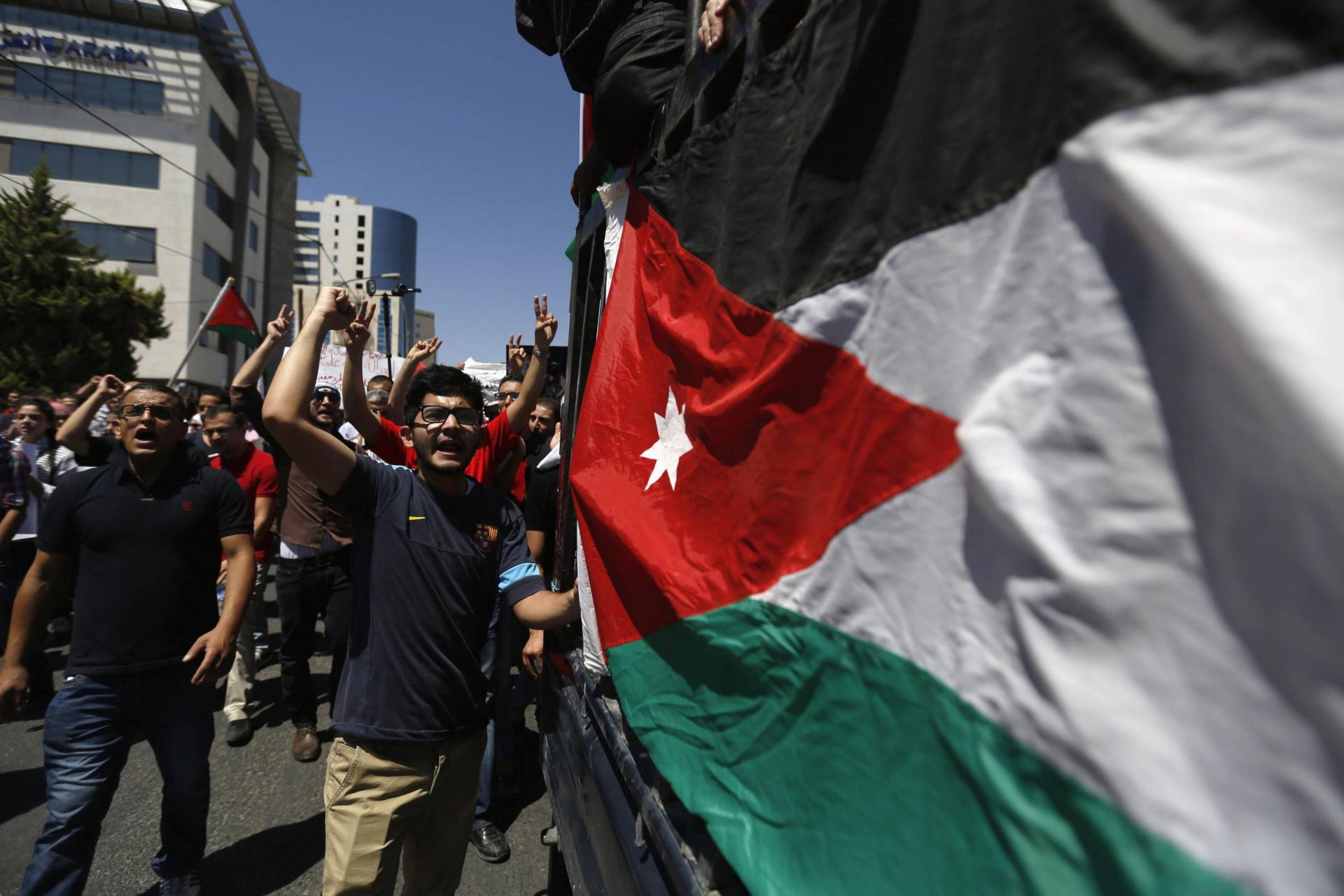 حالة احتجاج كامنة في الاردن