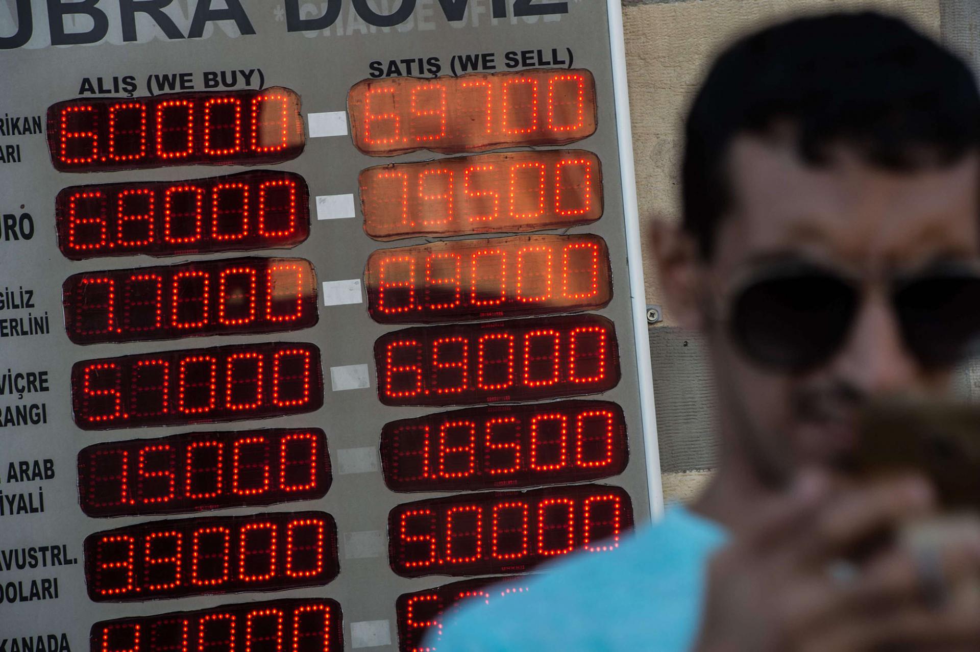الليرة فقدت اكثر من 40 بالمئة من قيمتها في أقل من شهرين