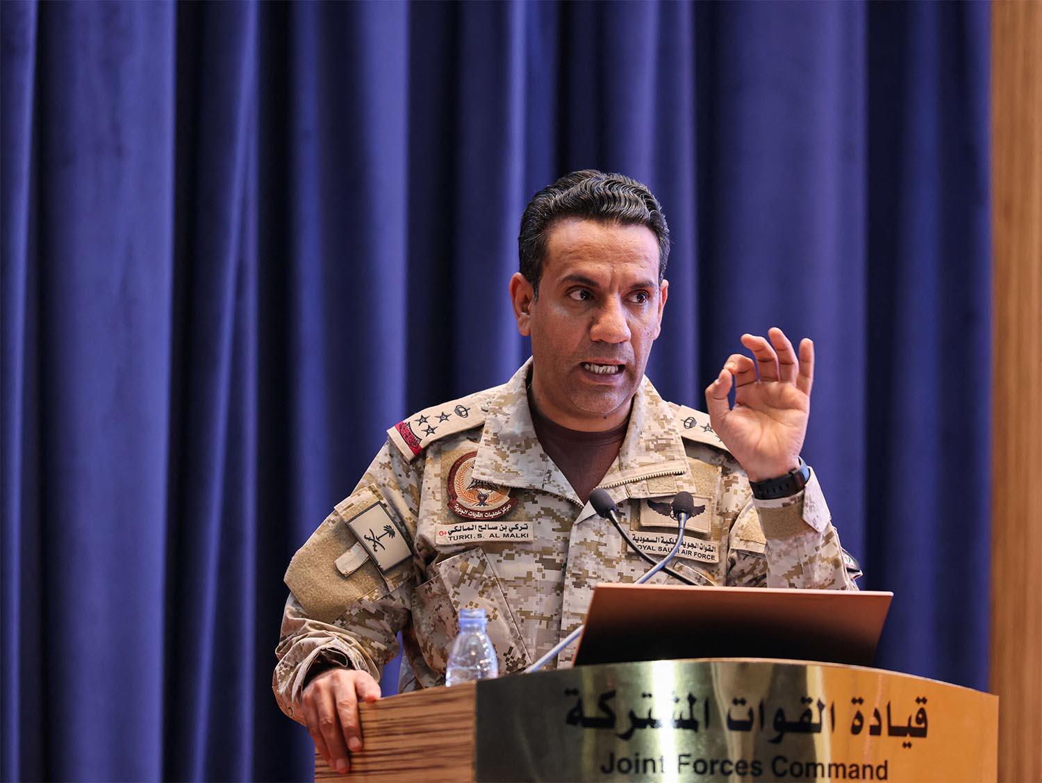 Turki al-Maliki, Saudi-led coalition spokesman
