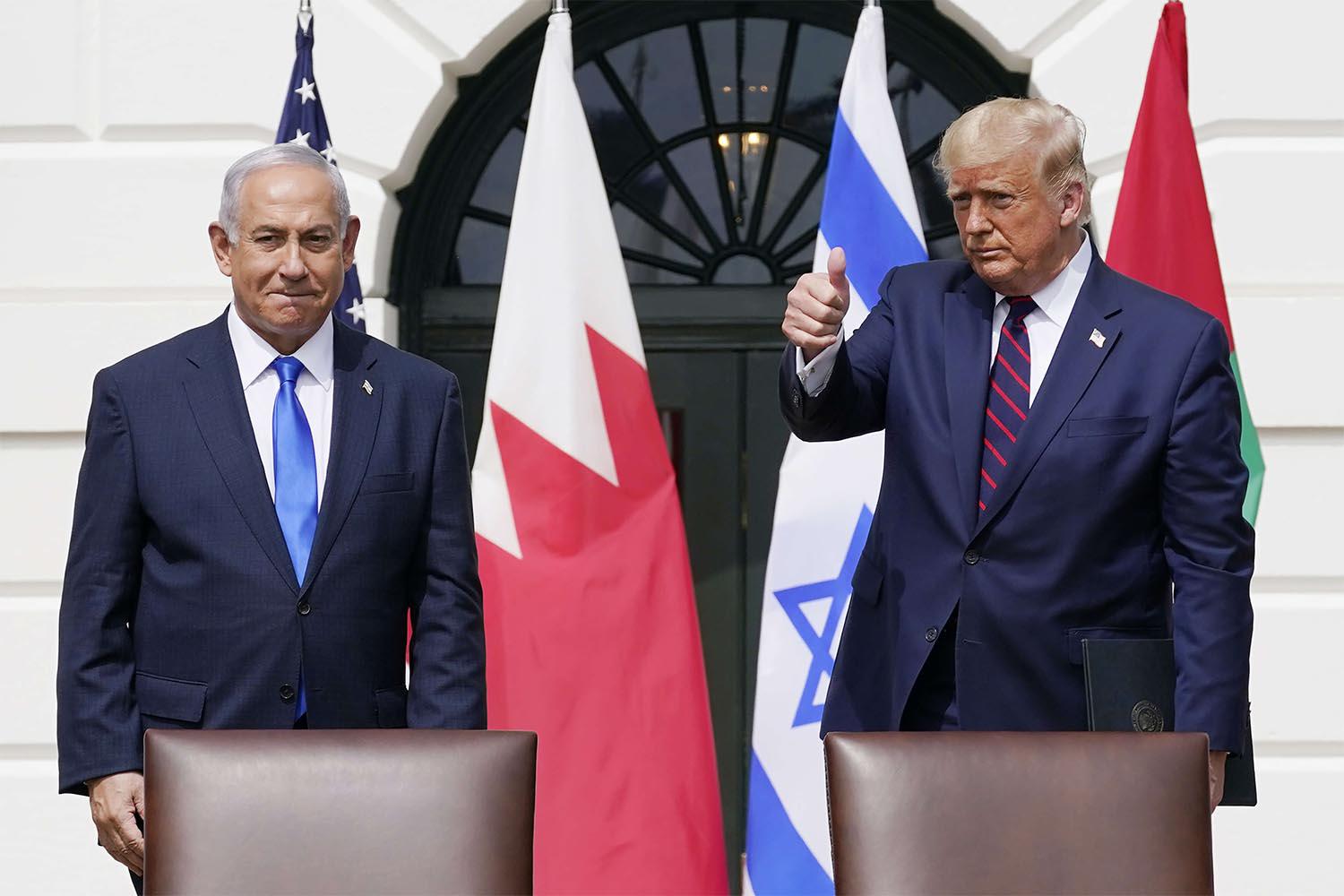 Trump: Bibi could have stayed quiet. He has made a terrible mistake