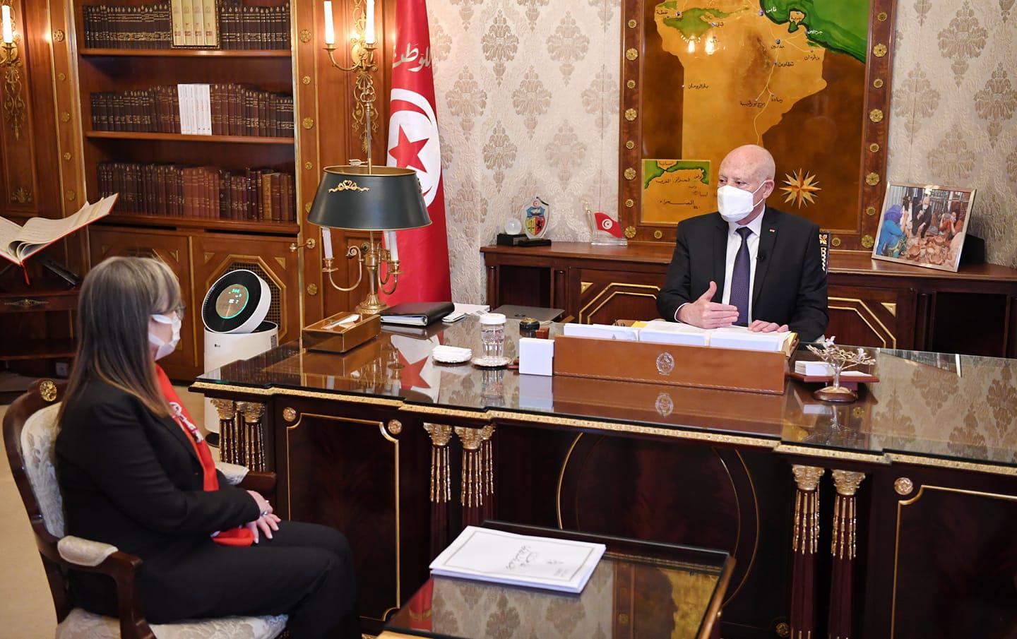 قيس سعيد ينفي ان يكون من دعاة الدكتاتورية