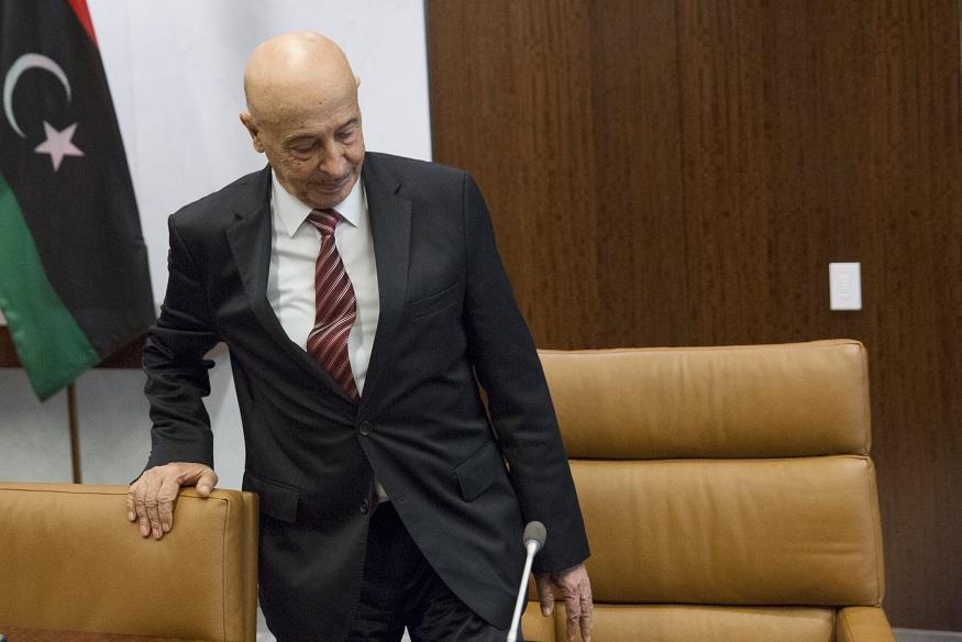 عقيلة صالح وصف حكومة عبدالحميد الدبيبة بانها غير شرعية