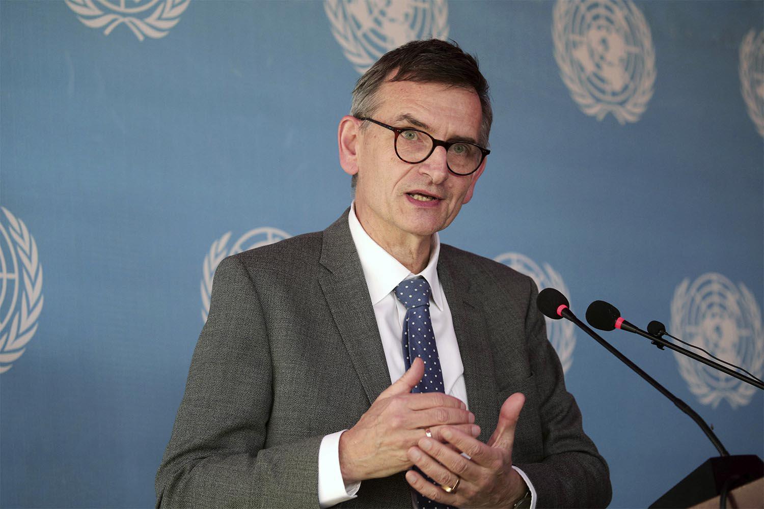 UN envoy for Sudan Volker Perthes