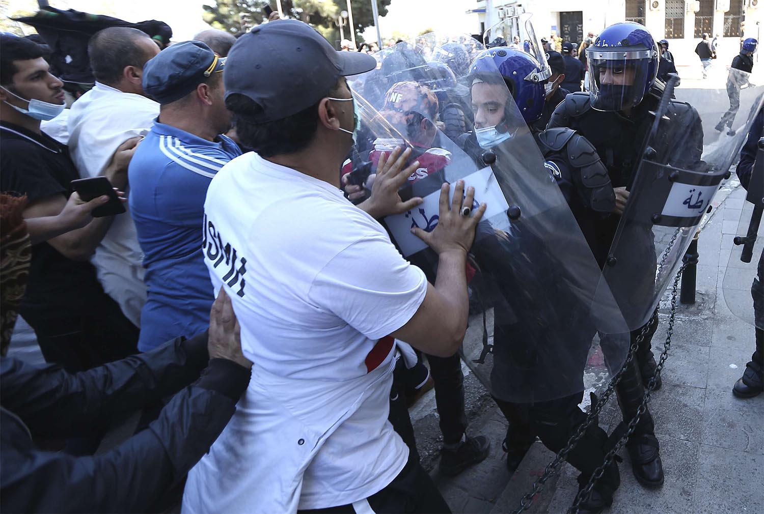 Using anti-terrorism laws to crack down on Hirak activists